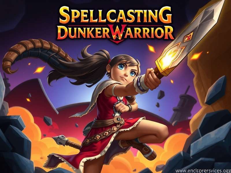 Spellcasting Dunker Warrior Game Cover
